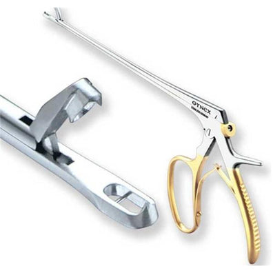 Biopsy Punch OB GYN Tischler 9-7/8" Extra Long Straight Txtrd Hndl SS Rsbl Ea - Surgical Supplies NY